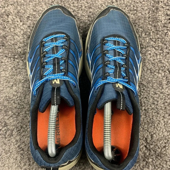 Merrell Men\'s Blue Wing Athletic Shoes SZ 9 Air Cushion Blue main image 4